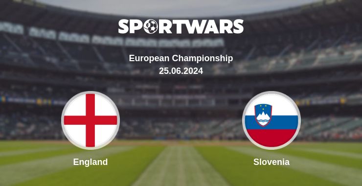 Where to watch the match England - Slovenia