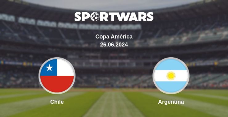 Where to watch the match Chile - Argentina