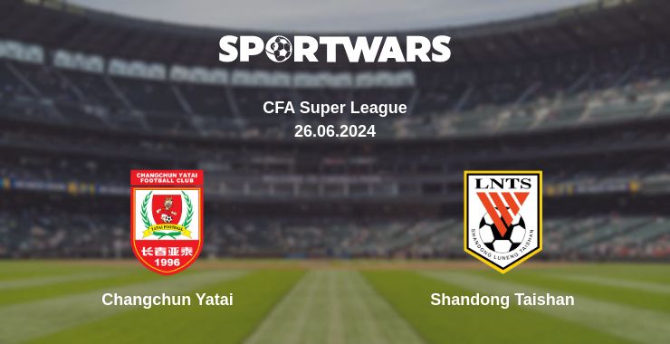 Where to watch the match Changchun Yatai - Shandong Taishan