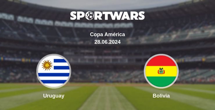 Where to watch the match Uruguay - Bolivia