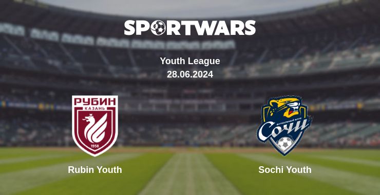 Where to watch the match Rubin Youth - Sochi Youth