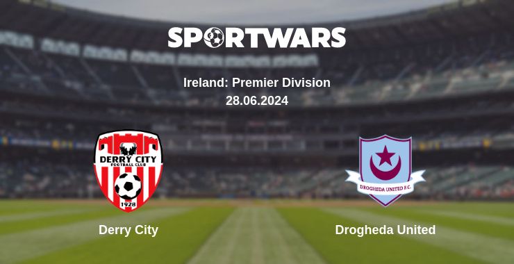 Where to watch the match Derry City - Drogheda United