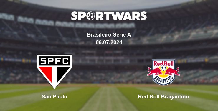 Where to watch the match São Paulo - Red Bull Bragantino