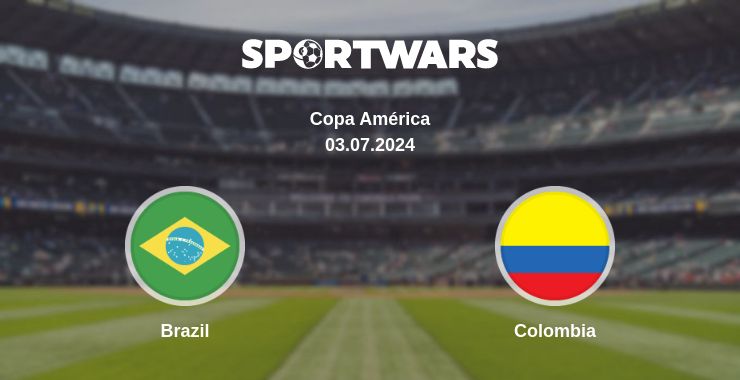 Where to watch the match Brazil - Colombia