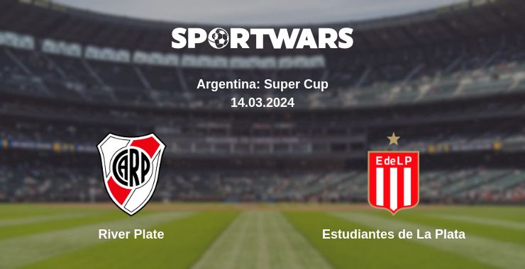 Where to watch the match River Plate - Estudiantes de La Plata