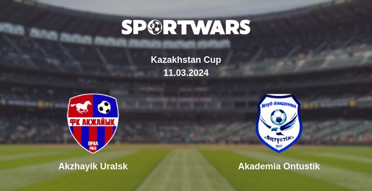 Where to watch the match Akzhayik Uralsk - Akademia Ontustik