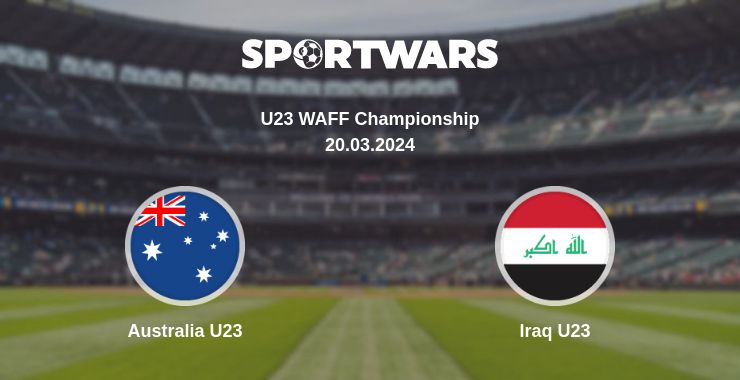 Where to watch the match Australia U23 - Iraq U23