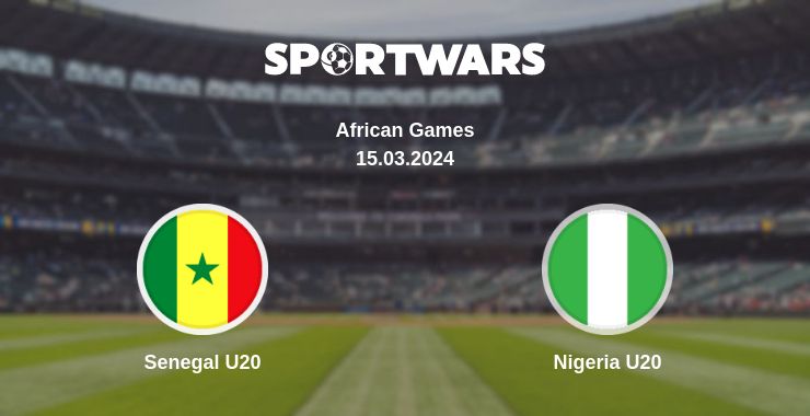 Where to watch the match Senegal U20 - Nigeria U20