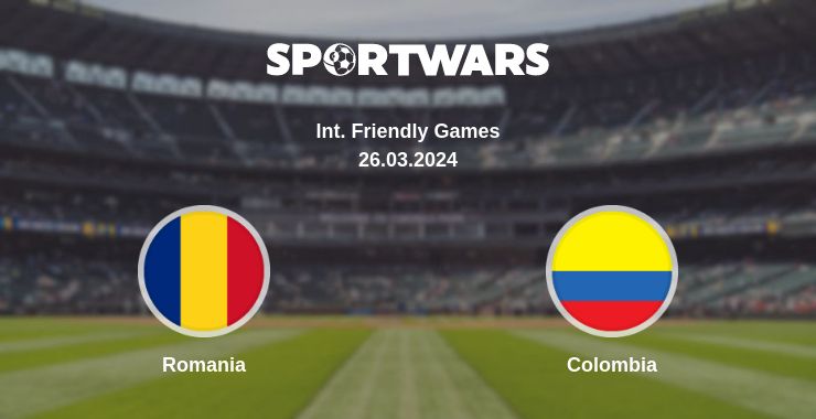 Where to watch the match Romania - Colombia