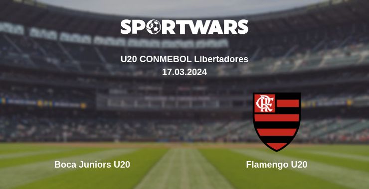 Where to watch the match Boca Juniors U20 - Flamengo U20