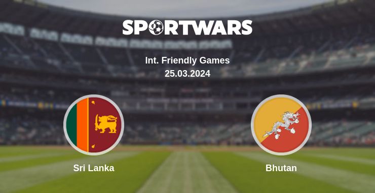 Where to watch the match Sri Lanka - Bhutan