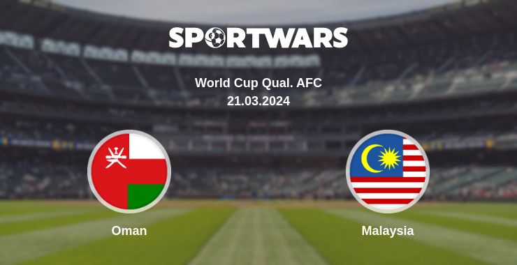 Where to watch the match Oman - Malaysia