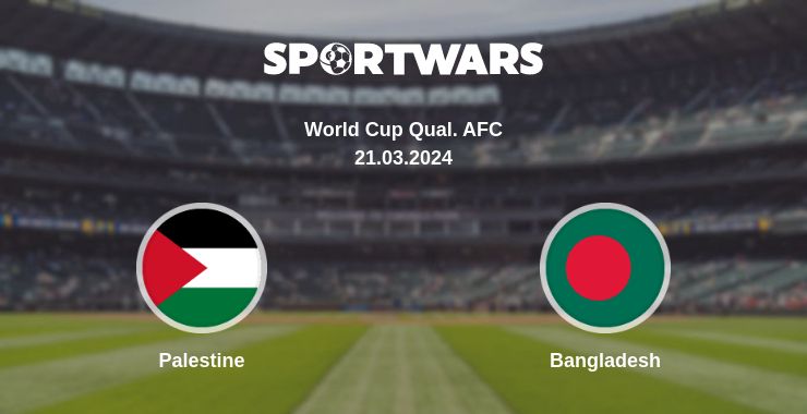 Where to watch the match Palestine - Bangladesh