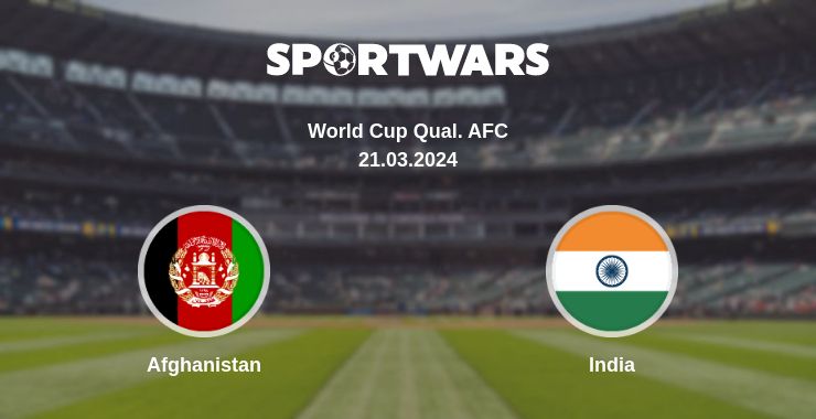 Where to watch the match Afghanistan - India