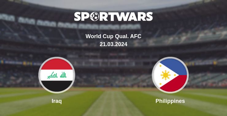 Where to watch the match Iraq - Philippines