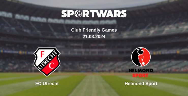 Where to watch the match FC Utrecht - Helmond Sport