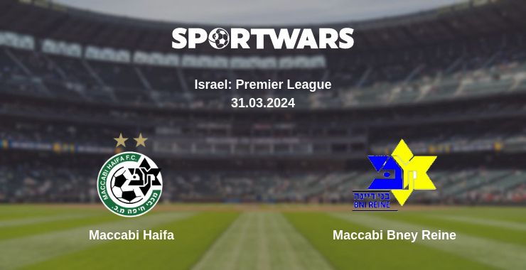 Where to watch the match Maccabi Haifa - Maccabi Bney Reine