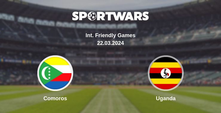 Where to watch the match Comoros - Uganda