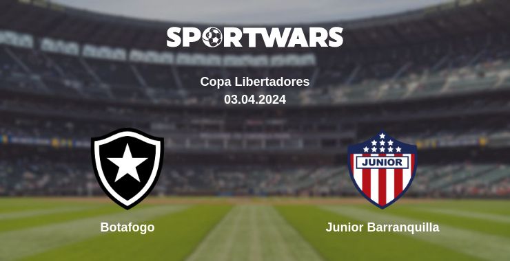 Where to watch the match Botafogo - Junior Barranquilla