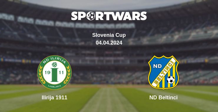 Where to watch the match Ilirija 1911 - ND Beltinci