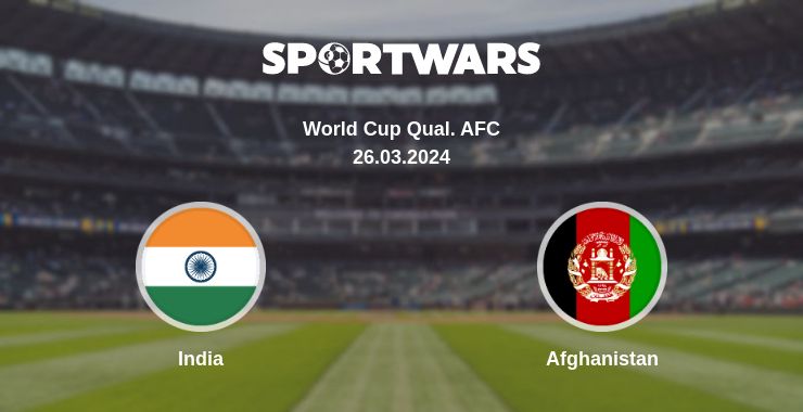 Where to watch the match India - Afghanistan