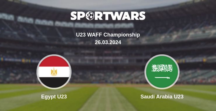 Where to watch the match Egypt U23 - Saudi Arabia U23