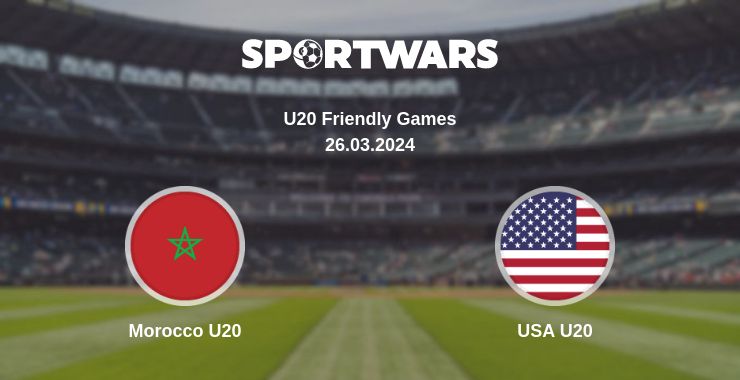 Where to watch the match Morocco U20 - USA U20