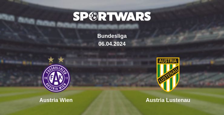 Where to watch the match Austria Wien - Austria Lustenau