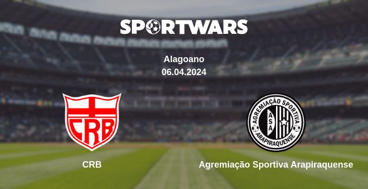 Where to watch the match CRB - Agremiação Sportiva Arapiraquense