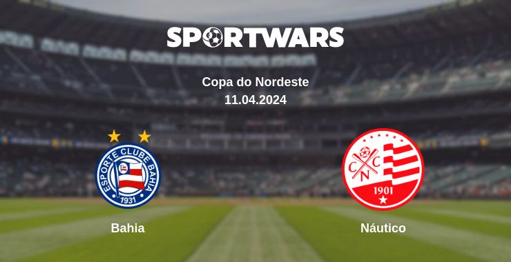 Where to watch the match Bahia - Náutico