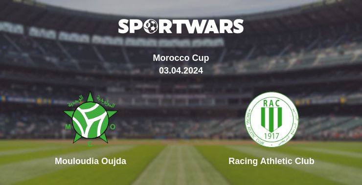 Where to watch the match Mouloudia Oujda - Racing Athletic Club