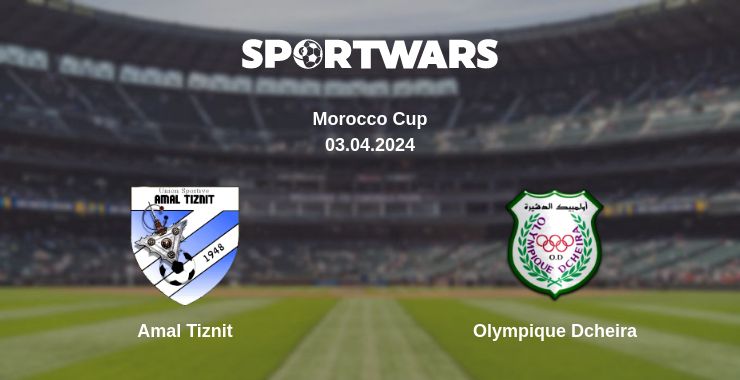 Where to watch the match Amal Tiznit - Olympique Dcheira