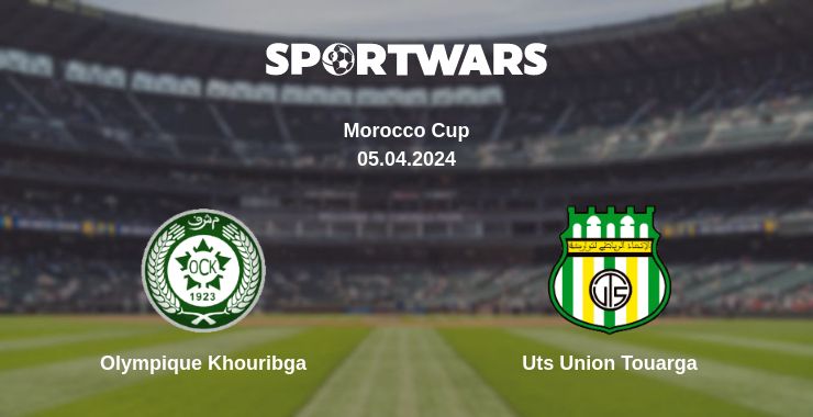 Where to watch the match Olympique Khouribga - Uts Union Touarga