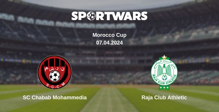 Where to watch the match SC Chabab Mohammedia - Raja Club Athletic