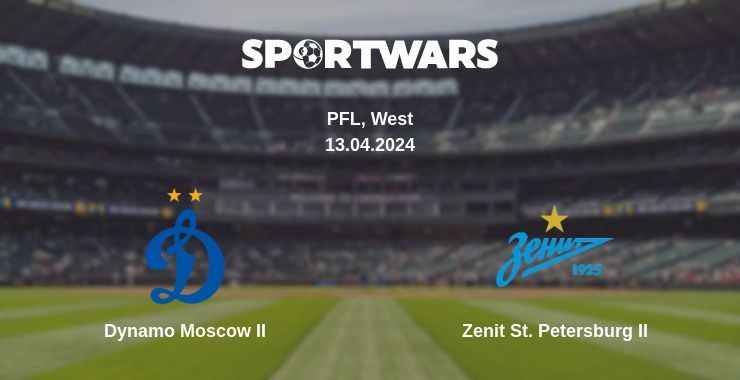 Where to watch the match Dynamo Moscow II - Zenit St. Petersburg II