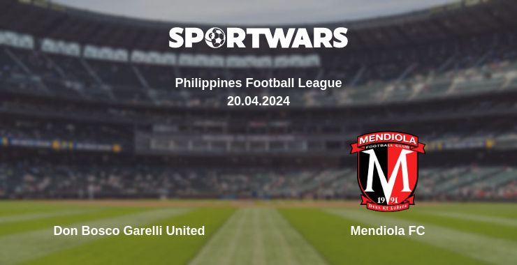 Where to watch the match Don Bosco Garelli United - Mendiola FC