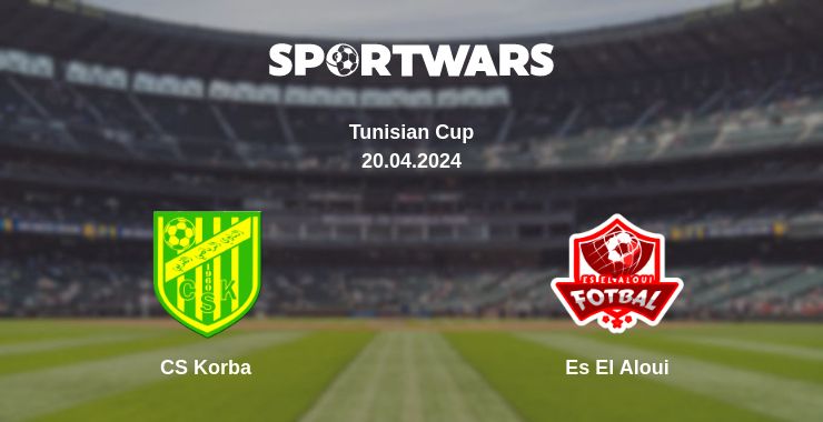 Where to watch the match CS Korba - Es El Aloui