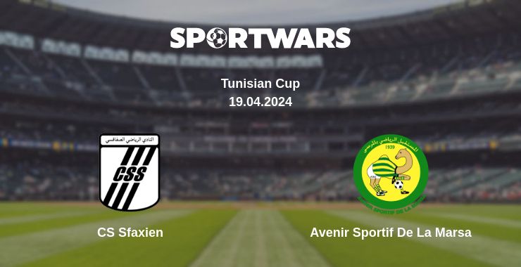 Where to watch the match CS Sfaxien - Avenir Sportif De La Marsa