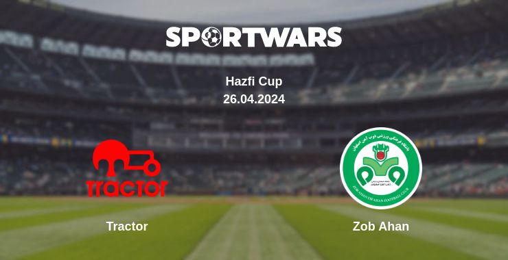 Where to watch the match Tractor - Zob Ahan