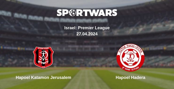 Where to watch the match Hapoel Katamon Jerusalem - Hapoel Hadera