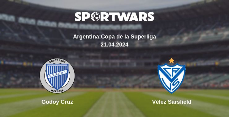 Where to watch the match Godoy Cruz - Vélez Sarsfield