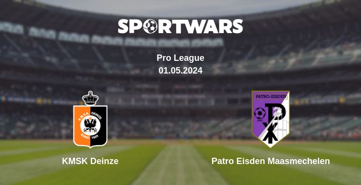 Where to watch the match KMSK Deinze - Patro Eisden Maasmechelen