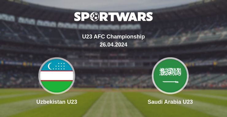 Where to watch the match Uzbekistan U23 - Saudi Arabia U23