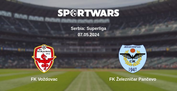 Where to watch the match FK Voždovac - FK Železničar Pančevo