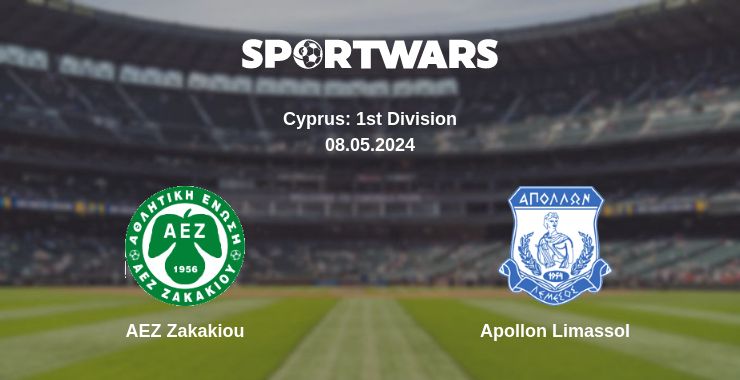 Where to watch the match AEZ Zakakiou - Apollon Limassol