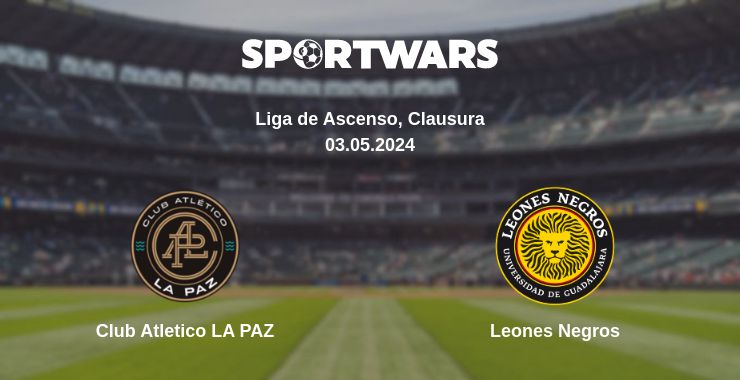 Where to watch the match Club Atletico LA PAZ - Leones Negros