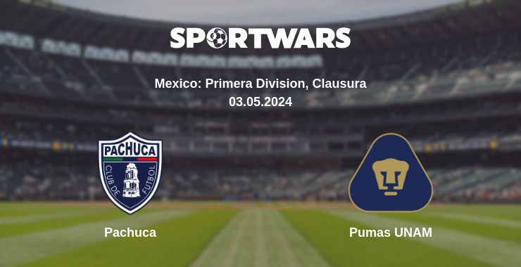 Where to watch the match Pachuca - Pumas UNAM