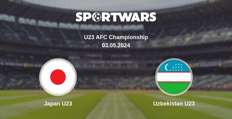 Where to watch the match Japan U23 - Uzbekistan U23