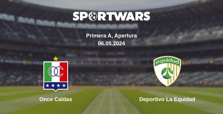 Where to watch the match Once Caldas - Deportivo La Equidad