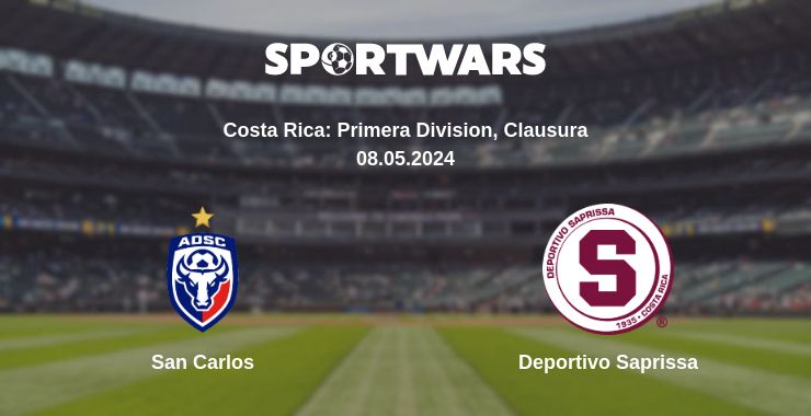 Where to watch the match San Carlos - Deportivo Saprissa